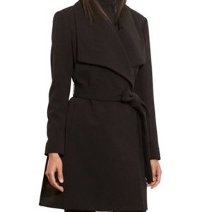 Lauren Ralph Lauren Belted Drape Front Coat
